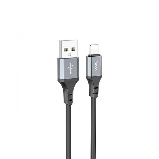 Hoco - Honest adatkábel (X92) - USB-Lightning, 2,4A, 3 m - fekete