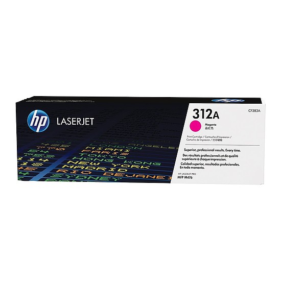 HP CF383A No.312A Magenta lézertoner eredeti 2,7K