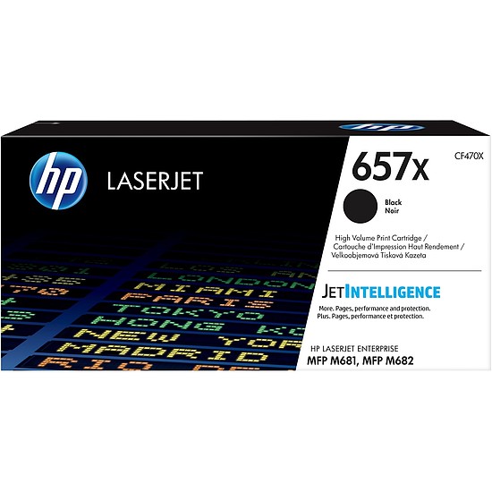 HP CF470X No.657X Black lézertoner eredeti 28K