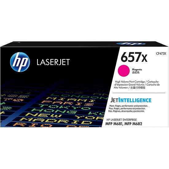 HP CF473X No.657X Magenta lézertoner eredeti 23K