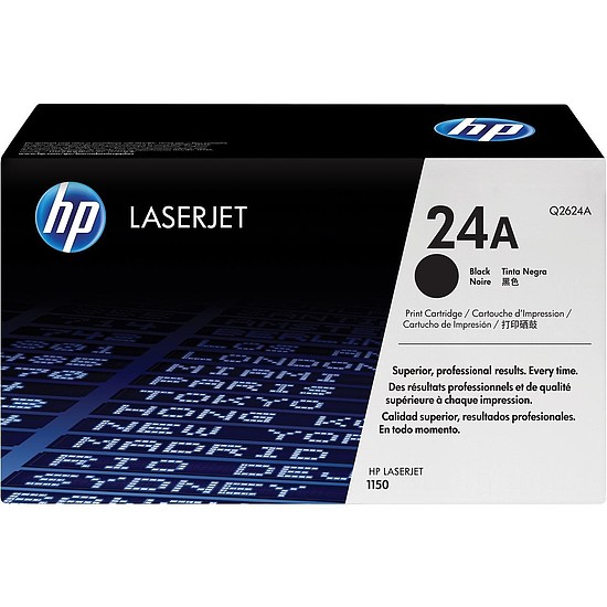 HP Q2624A No.24A Black lézertoner eredeti 2,5K / megszűnő