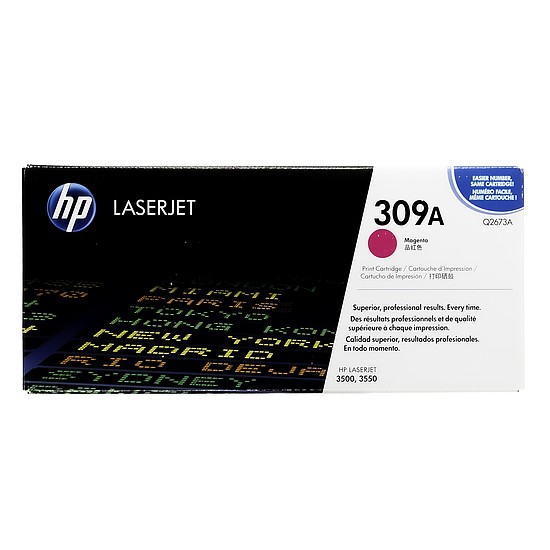 HP Q2673A No.309A Magenta lézertoner eredeti 4K megszűnő