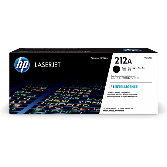 HP W2120A No.212A Black lézertoner eredeti 5,5K