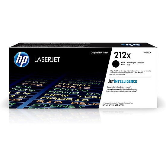 HP W2120X No.212X Black lézertoner eredeti 13K