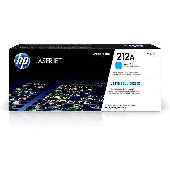 HP W2121A No.212A Cyan lézertoner eredeti 4,5K