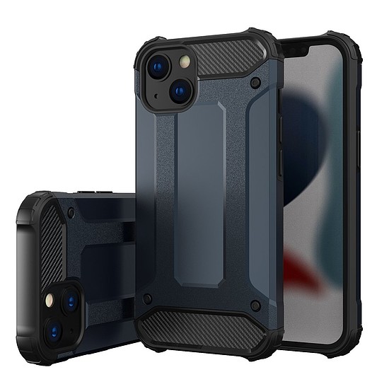 Hybrid Armor tok iPhone 14 páncélozott hibrid borításhoz kék