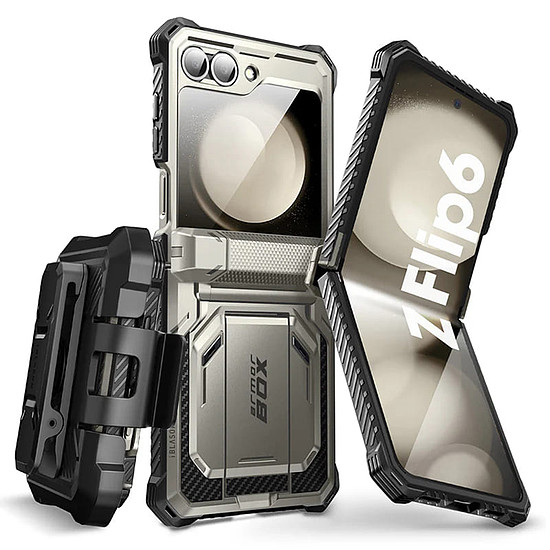 I-Blason - Armorbox - Samsung Galaxy Z Flip6 - Titan Grey