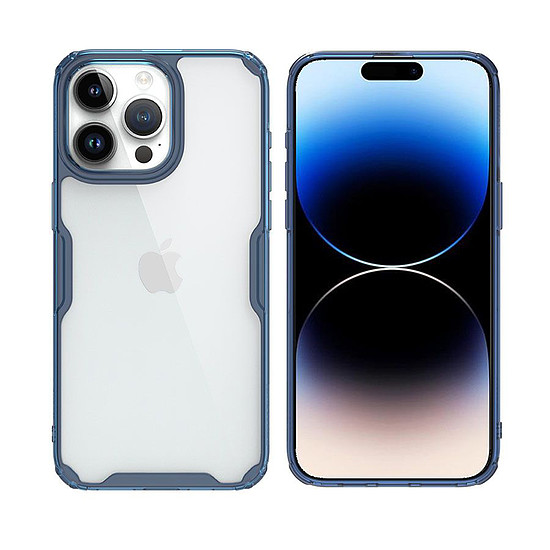 iPhone 16 Plus tok - Nillkin Nature TPU Pro tok - kék