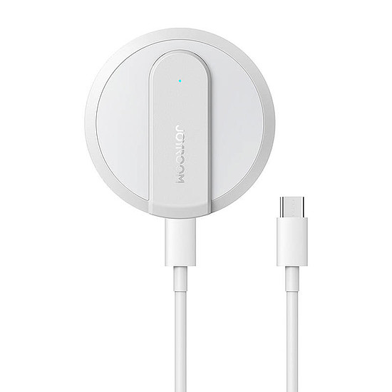 Joyroom JR-A28 ultravékony mágneses indukciós töltő, 15W fehér (JR-A28 White)