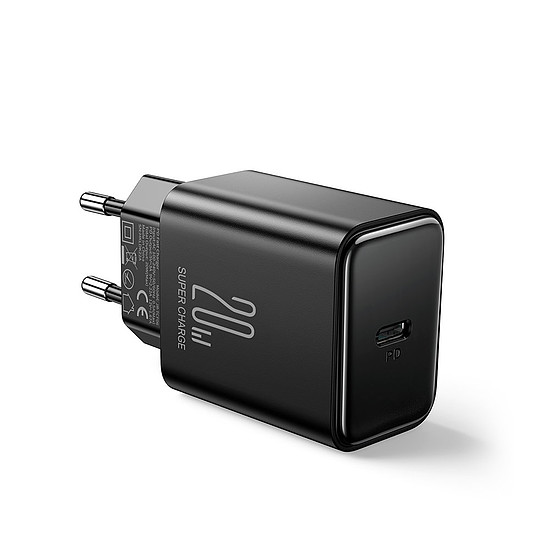 Joyroom JR-TCF06 USB C 20W PD töltő - fekete