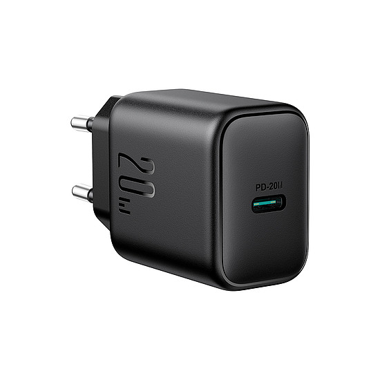 Joyroom JR-TCF20 USB-C PD 20W hálózati töltő - fekete