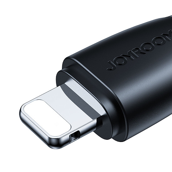 Joyroom kábel USB - Lightning 2.4A Surpass Series 1.2 m fekete (S-UL012A11)