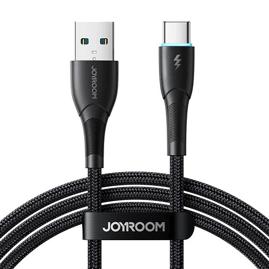 Joyroom SA32-AC3 Csillagos USB-kábel USB-C-hez, 3A, 1 m fekete (SA32-AC3 1m Bl)