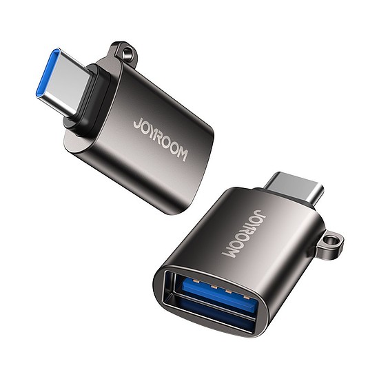 Joyroom USB 3.2 Gen 1 (férfi) - USB Type C (női) adapter fekete (S-H151 fekete)