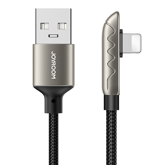 Joyroom USB-kábel - Lightning töltés/adatátvitel 2,4A, 1,2 m ezüst (S-1230K3)