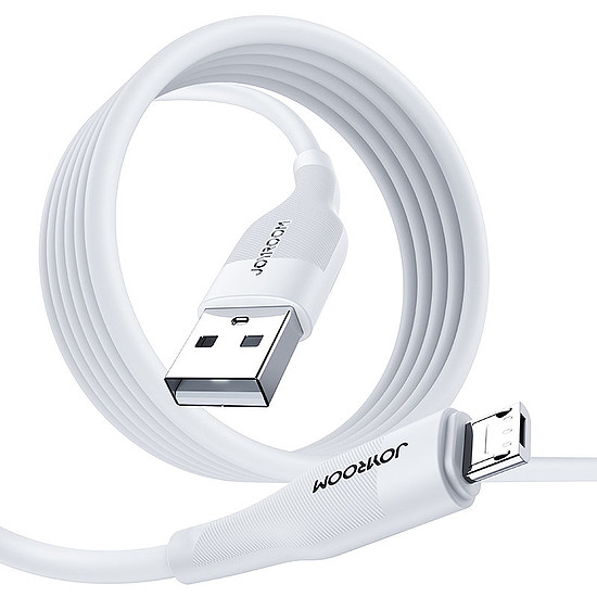 Joyroom USB kábel - micro USB töltés / adatátvitel 3A 1m fehér (S-1030M12)