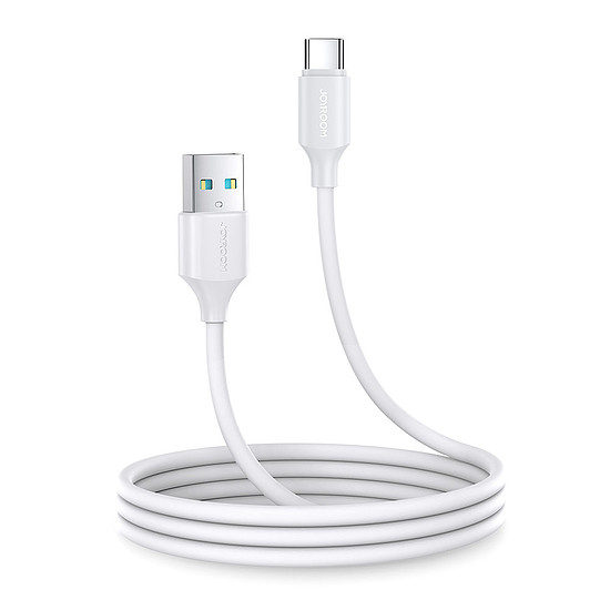 Joyroom USB töltő / adatkábel - USB Type C 3A 1m fehér (S-UC027A9)