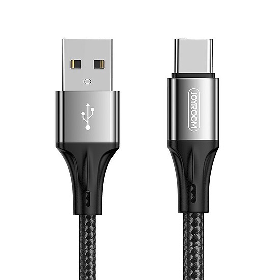 Joyroom USB - USB Type C kábel 3 A 1 m fekete (S-1030N1)