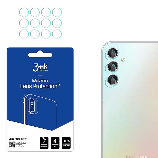 Kameraüveg Samsung Galaxy A34 5G 7H 3mk Lens Protection sorozatú objektívhez