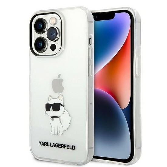 Karl Lagerfeld Ikonik Choupette tok iPhone 14 Pro-hoz - átlátszó