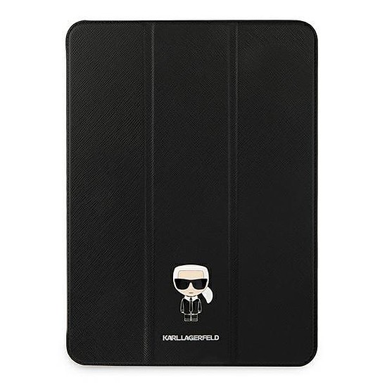 Karl Lagerfeld KLFC11OKMK iPad 11" Pro 2021 könyvborító fekete/fekete Saffiano Karl Iconic