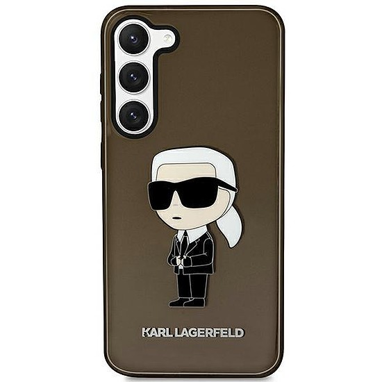 Karl Lagerfeld KLHCS23MHNIKTCK S23+ S916 fekete/fekete keménytok Ikonik Karl Lagerfeld