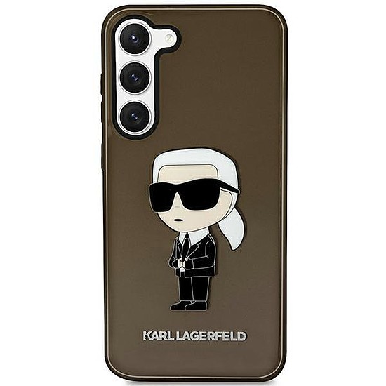 Karl Lagerfeld KLHCS23SHNIKTCK S23 S911 fekete/fekete keménytok Ikonik Karl Lagerfeld