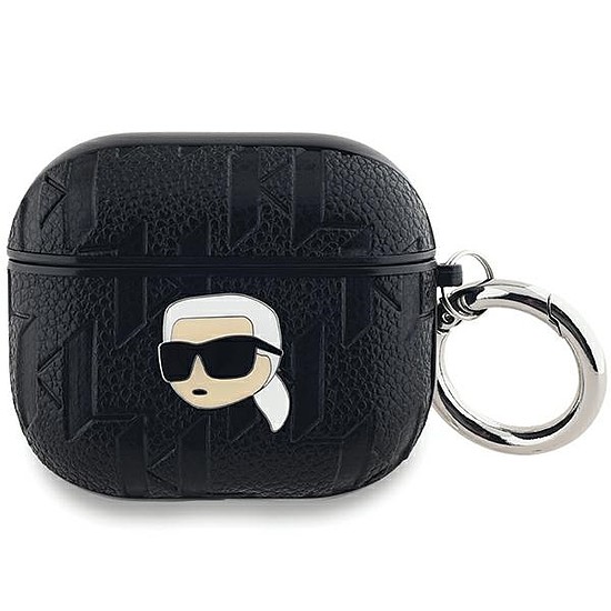 Karl Lagerfeld Monogram Karl Head tok AirPods 3-hoz - fekete