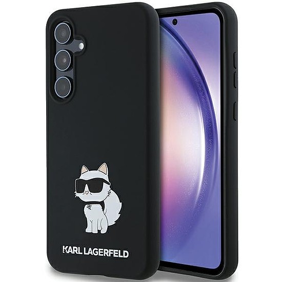 Karl Lagerfeld Silicone Choupette tok Samsung Galaxy A35-höz - fekete