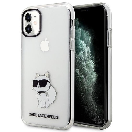 Karl Lagerfeld tok iPhone 11 / XR telefonhoz az Ikonik Choupette sorozatból - átlátszó