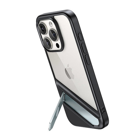 Kickstand védőtok UGREEN LP738 iPhone 15 Plus, fekete (25405)