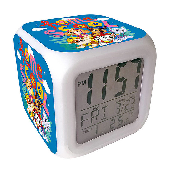 KiDS Licensing Digital clock with alarm Paw Patrol (PW19831)