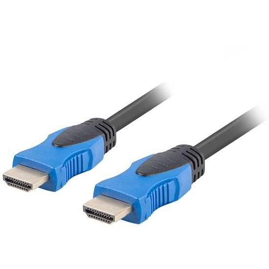 Lanberg HDMI (apa - apa) kábel 10m - Fekete (CA-HDMI-20CU-0100-BK)