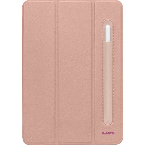 LAUT Huex Folio - védőtok Apple Pencil for iPad Pro 12,9" 4/5/6G (rózsa) tartóval