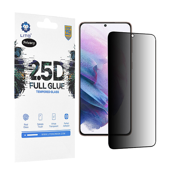 Lito - 2.5D FullGlue üveg - Samsung Galaxy S21 Plus 5G - Adatvédelem