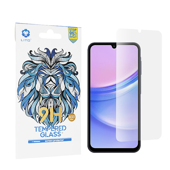 Lito - 2.5D klasszikus üveg - Samsung Galaxy A15 4G / A15 5G / M15 - átlátszó