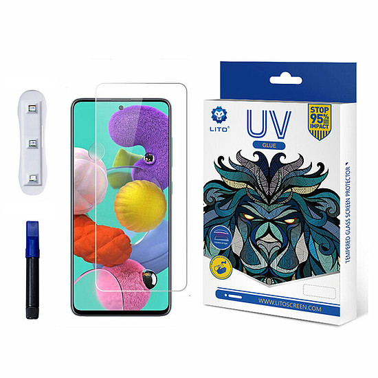 Lito - 3D UV üveg - Samsung Galaxy S21 - Átlátszó (KF234526)