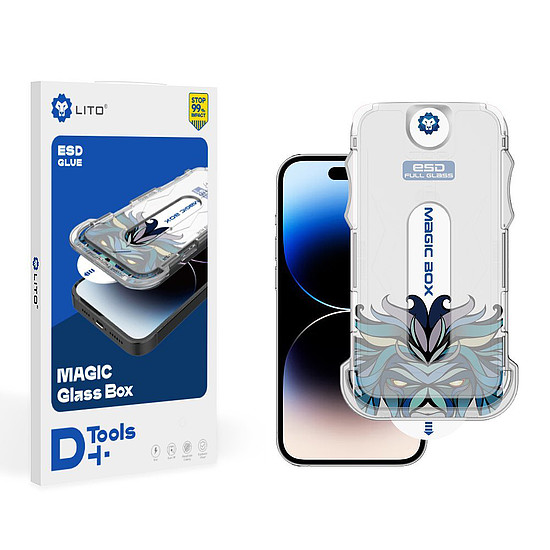 Lito - Magic Glass Box D+ Tools - iPhone X / iPhone XS - Clear