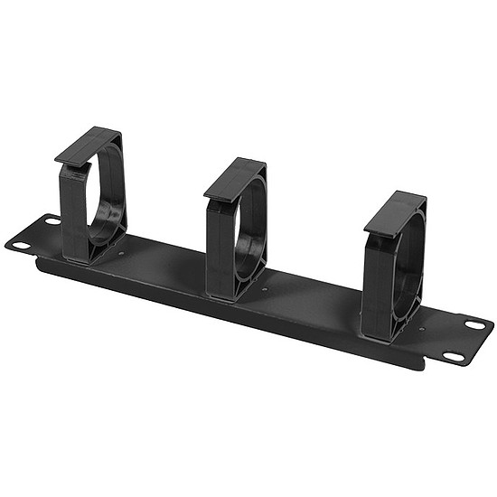 Logilink 10" Cable Management Panel 1U, black, with hooks (ACT106)