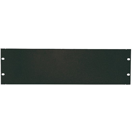 Logilink 19" Blank Panel, solid, 4U, black (PN104B)