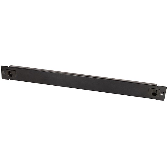 Logilink 19" Blank Panel, tool-free snap-in type, 1U, metal, black (PN105B)