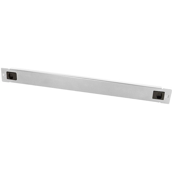 Logilink 19" Blank Panel, tool-free snap-in type, 1U, metal, grey (PN105G)