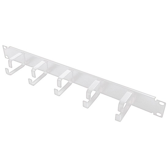 Logilink 19" Cable Organizer 1U w. steel brackets, grey (OR101G)