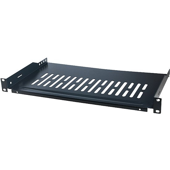 Logilink 19" Cantilever Shelf 1U, max.10 KG, d=250mm, black (SF1C35B)