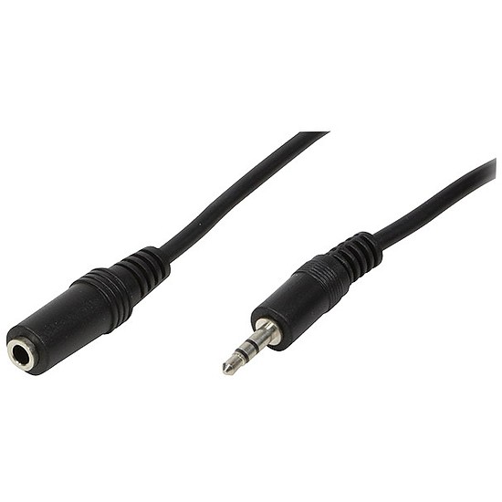 Logilink Audio cable, 1x 3,5mm male to 1x 3,5mm female,10,0m (CA1056)