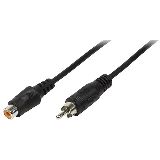 Logilink Audio cable, 1x Cinch male to 1x Cinch female, 5,0m (CA1032)