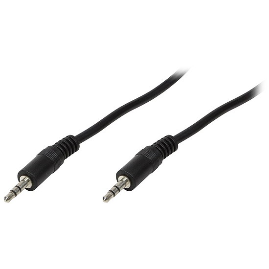 Logilink Audio cable, 2x 3,5mm male, stereo, 1,0m (CA1049)