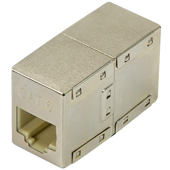 Logilink Cat.6 RJ45 Inline Coupler STP, shielded, mini type (NP0058)