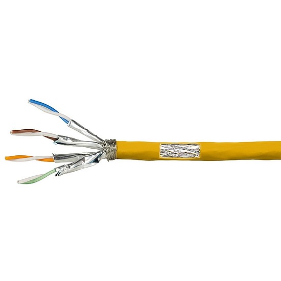 Logilink Cat.7A 1200MHz Installation Cable AWG23 S/FTP 100m, yellow (CPV0070)