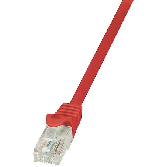 LogiLink CAT5e F/UTP Patch Cable AWG26 red 7,50m (CP1084S)